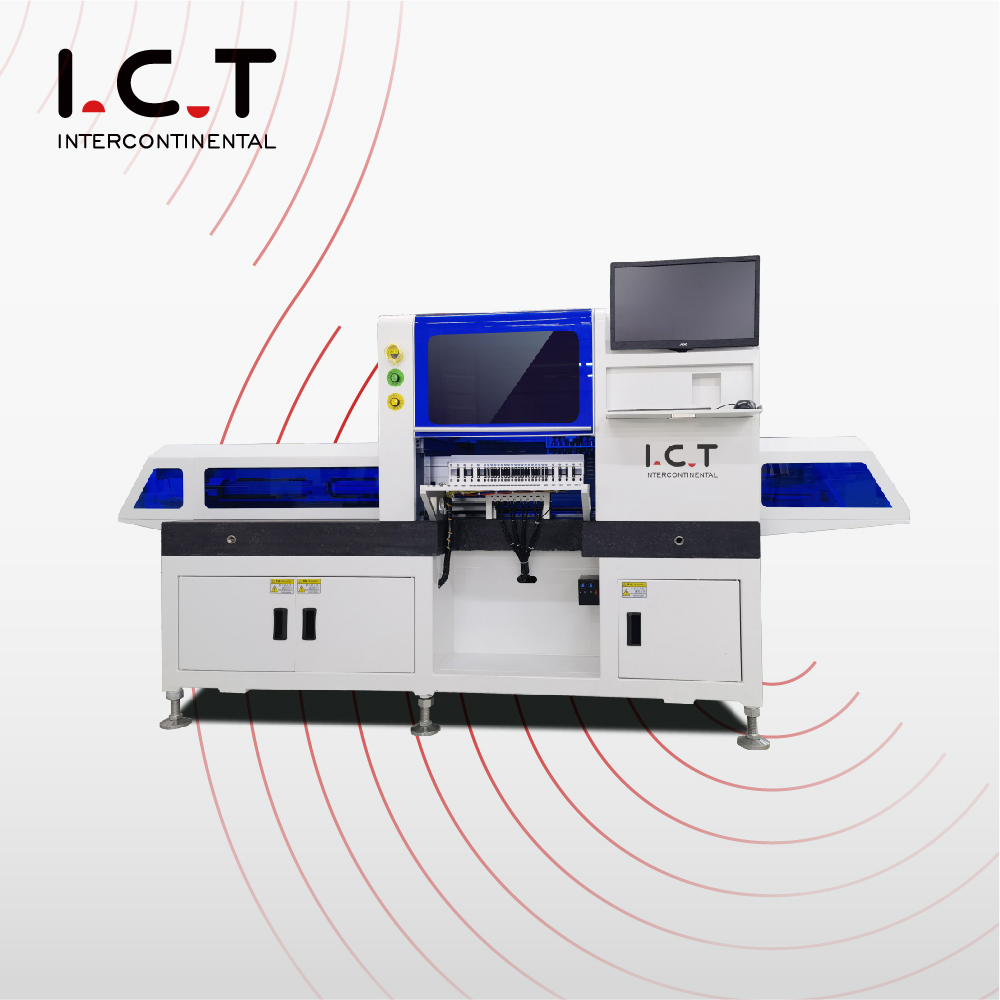 I.C.T-OFM8 |Los mejores fabricantes de máquinas de selección y colocación de vacío Smt para ensamblaje de PCB