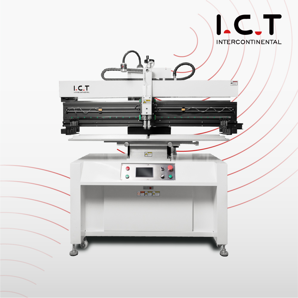 Suministro de fábrica de máquina de impresora de plantilla SMT de impresora de pasta de soldadura automática