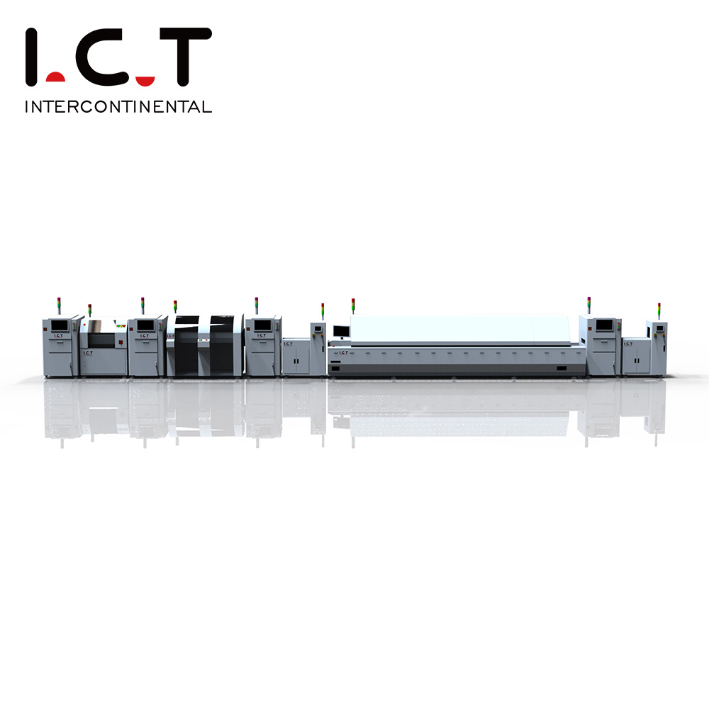 I.C.T | Línea de producción de TurnKey Juki PCBA con el mejor precio