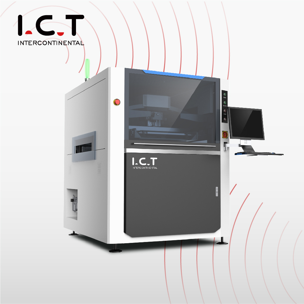 TIC-5151 |Impresora de la pantalla de la máquina del PWB SMT de la goma de la soldadura completamente automática para el LED