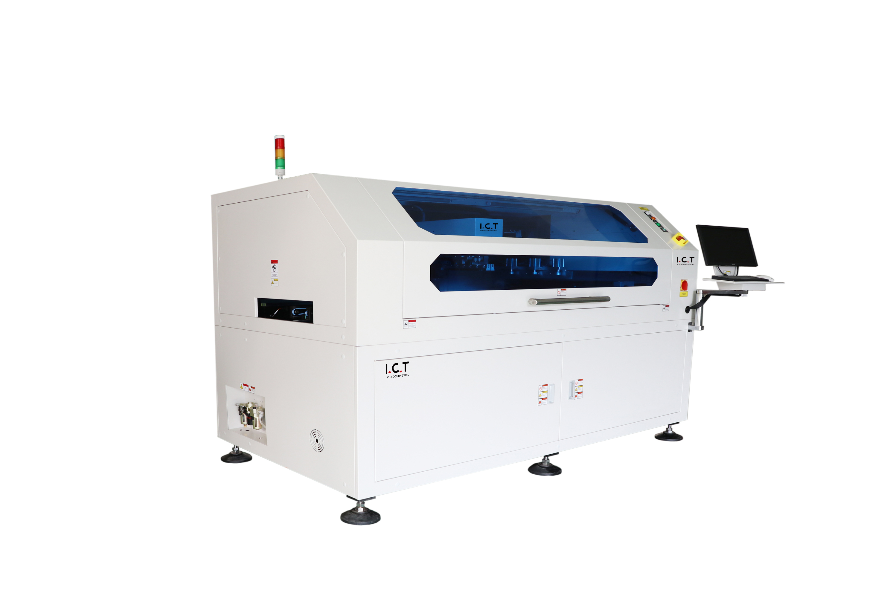 I.C.T-1500 丨 SMT automático PCB sténcil máquina de impresora