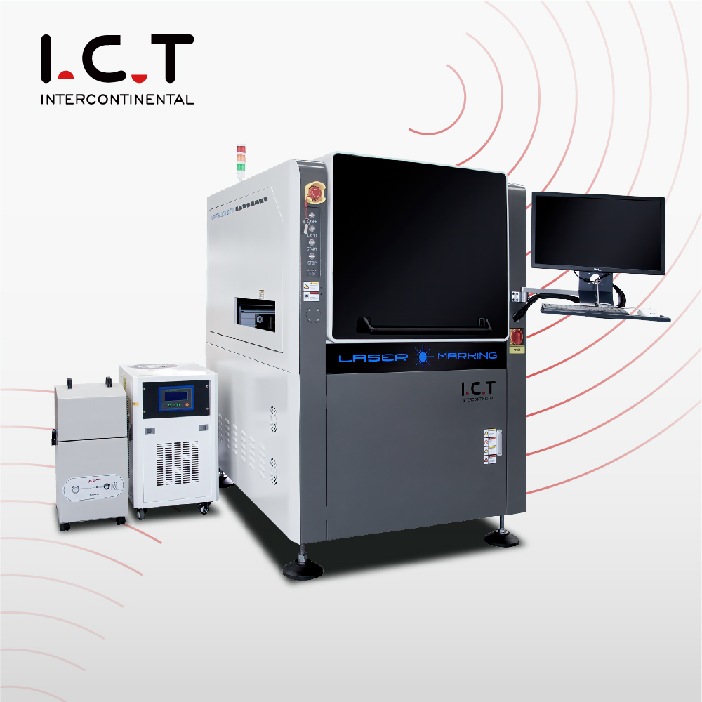 TIC |Máquina de impresión de fabricación de láser de PCB de línea SMT