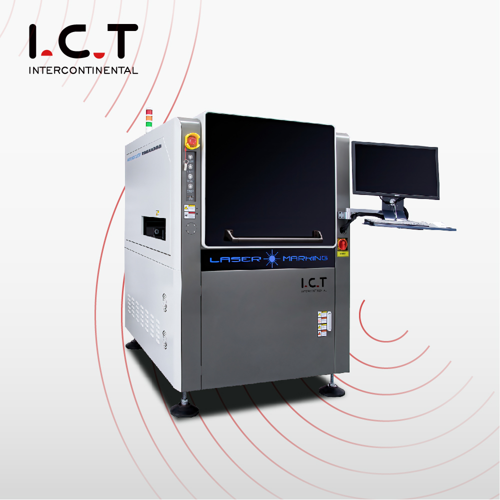 TIC |Precio de la máquina de marcado láser de código qr bidimensional PCB SMT 20w