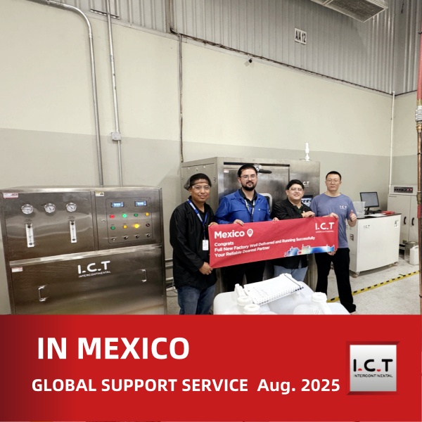 I.C.T Soporte técnico: PCBA Soluciones de limpieza para la fabricación de EMS en México