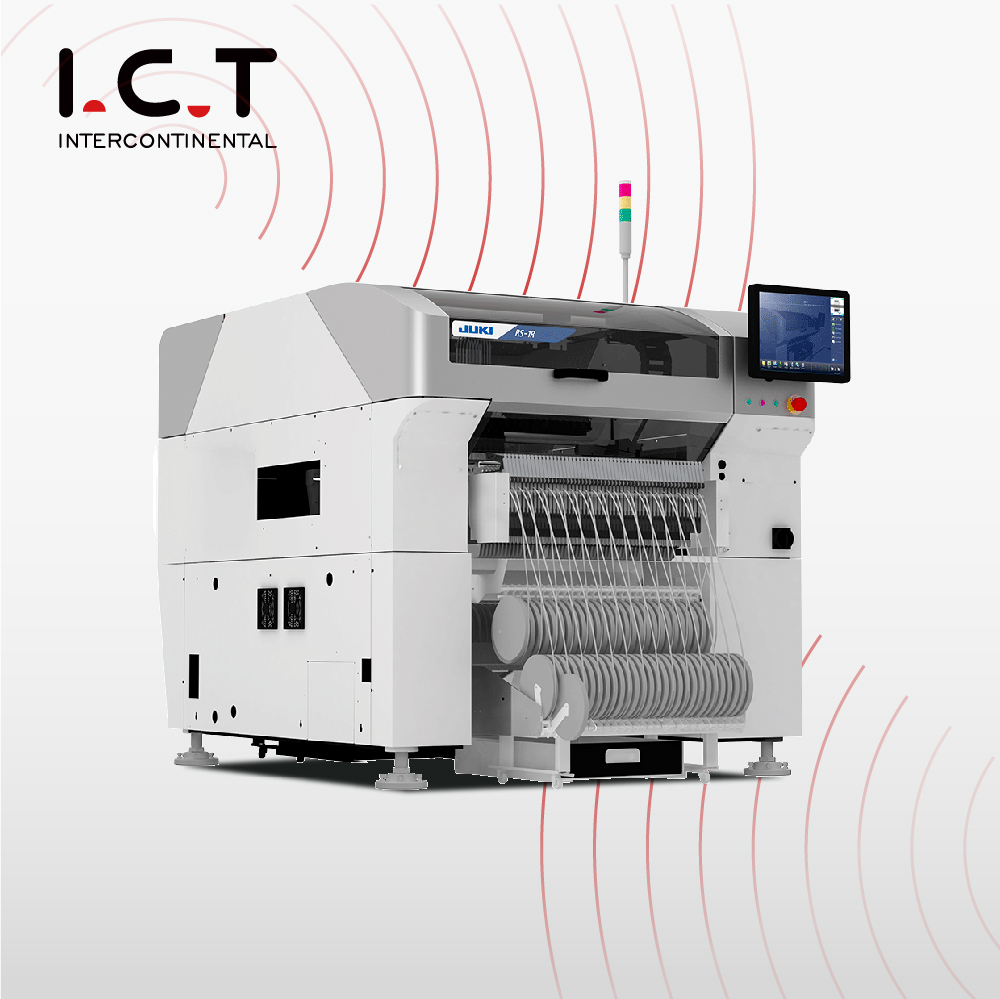 TIC |JUKI Pick and Place Machine 6 cabezales de alta velocidad LED SMT PBC Machine Chip Mounter