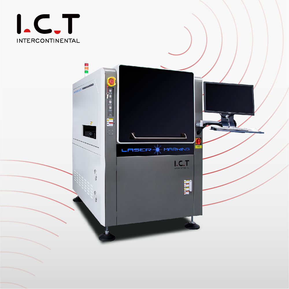 ​TIC-400 |Máquina marcadora láser UV Co2 de fibra Raycus Galvo Machine