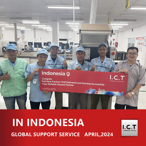 I.C.T Soporte técnico global para el fabricante de EMS en Indonesia