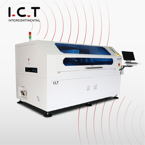 Máquina impresora de soldadura con plantilla SMD de 1,2 metros de ICT-1200