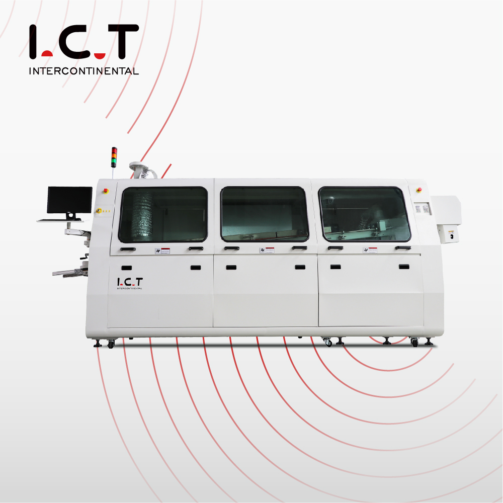 TIC |Máquina de soldadura por inmersión para máquina THT de soldadura por ola de PCB con intercambiador de calor
