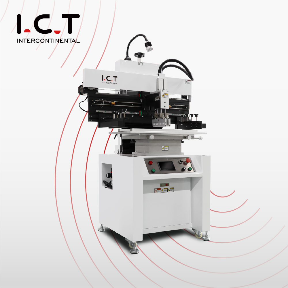 TIC |Máquina de impresión de pasta de soldadura SMD Impresora manual SMT