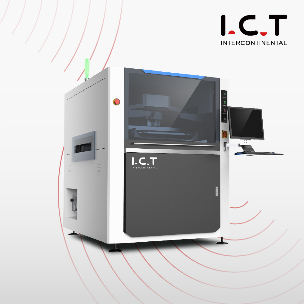 TIC |Máquina de serigrafía SMT Impresora de plantilla de PCB totalmente automática |TIC-5134