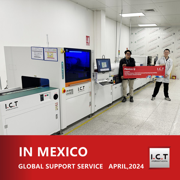 I.C.T entrega una línea de conformalcoating con función de retorno en México