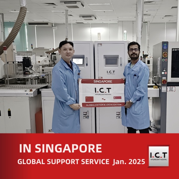 I.C.T Soporte técnico global para la fabricación de audífonos en Singapur
